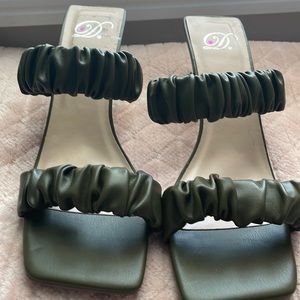 Olive Green Heel